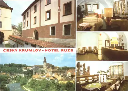 Cesky Krumlov Hotel Ruze Kat. Krumau