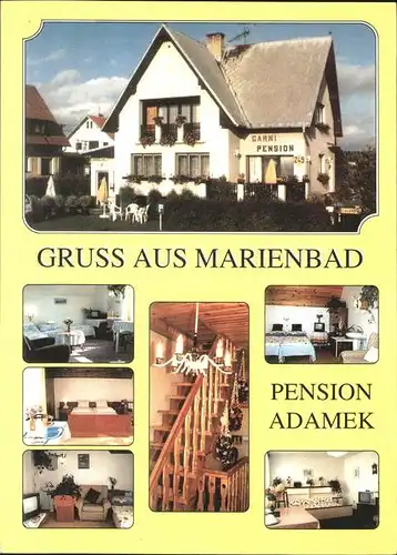 Marienbad Tschechien Boehmen Pension Adamek Kat. Marianske Lazne