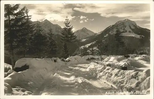 Oberjoch AH Pass Strasse Kat. Bad Hindelang