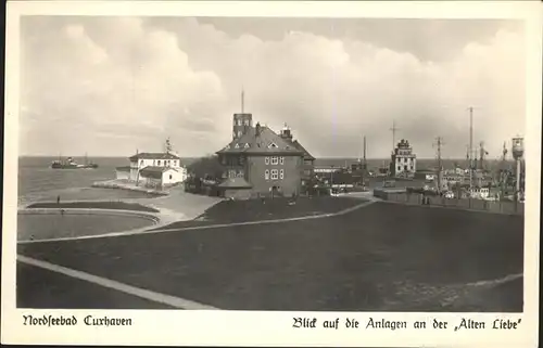 Cuxhaven Nordseebad Anlagen der Alten Liebe Kat. Cuxhaven