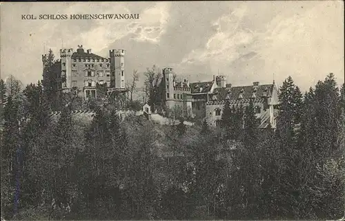 Fuessen Schloss Hohenschwangau Kat. Fuessen