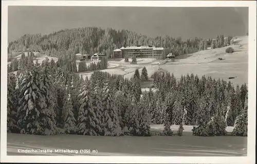 Mittelberg Oy Kinderheilstaette Kat. Oy Mittelberg