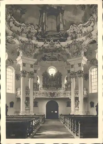 Steingaden Oberbayern Wallfahrtskirche Wies Orgel / Steingaden /Weilheim-Schongau LKR