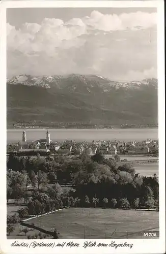 Lindau Bodensee Blick vom Hoyerberg Kat. Lindau (Bodensee)