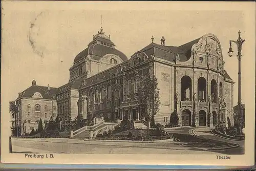 Freiburg Breisgau Theater Kat. Freiburg im Breisgau