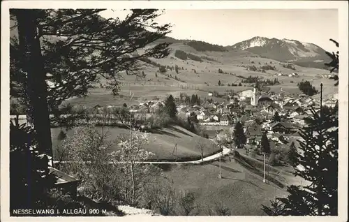 Nesselwang Panorama Kat. Nesselwang