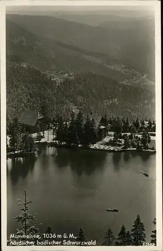 Mummelsee Seeblick Kat. Seebach