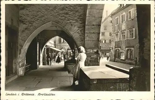 Lindau Bodensee Brotlauben Kat. Lindau (Bodensee)