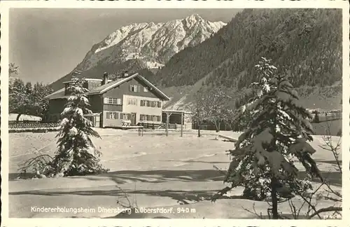 Oberstdorf Kindererholungsheim Dinersberg Kat. Oberstdorf