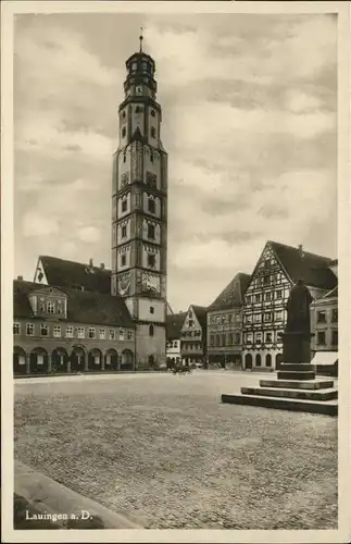 Lauingen Donau Schimmelturm Kat. Lauingen (Donau)