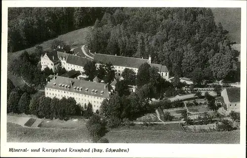 Krumbach Schwaben Mineral und Kneippbad Krumbad Kat. Krumbach (Schwaben)