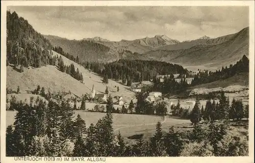 Unterjoch Panorama Kat. Bad Hindelang