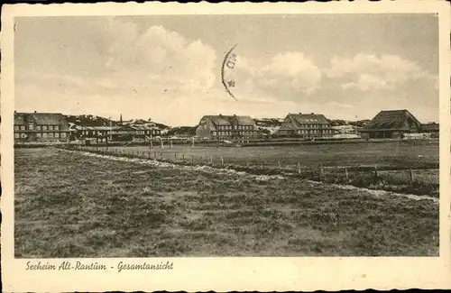 Rantum Sylt Seeheim Alt Rantum Gesamtansicht Kat. Rantum (Sylt)