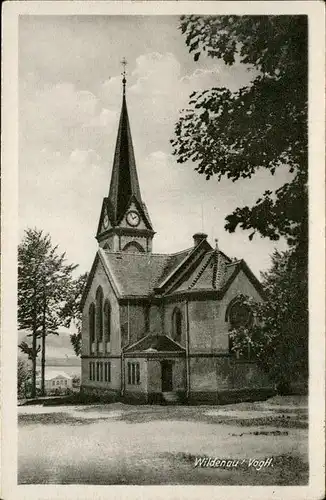 Wildenau Auerbach Kirche Kat. Steinberg Vogtland