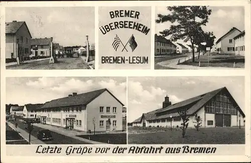 Lesum Bremer ueberseeheim Teilansichten Kat. Bremen
