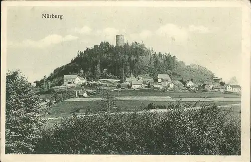 Nuerburg Panorama Burg Kat. Nuerburg