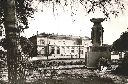 Muehlhausen Thueringen Bahnhof Denkmal Kat. Muehlhausen Thueringen