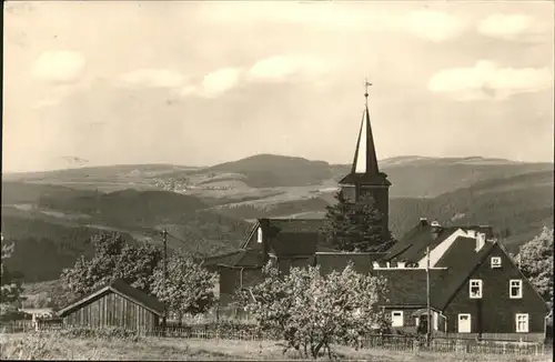 Masserberg Ortsblick Kat. Masserberg