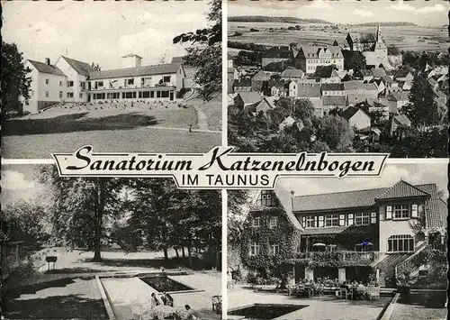 Katzenelnbogen Sanatorium Teilansichten Kat. Katzenelnbogen