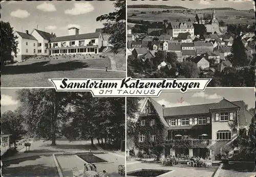 Katzenelnbogen Sanatorium Teilansichten Kat. Katzenelnbogen