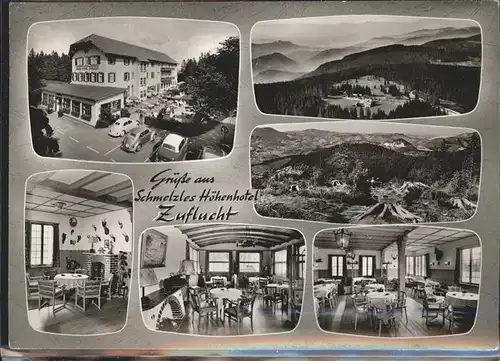 Bad Peterstal Griesbach Schmelzles Hoehenhotel OT Zuflucht Teilansichten Panorama Kat. Bad Peterstal Griesbach
