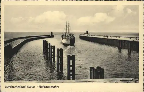 Buesum Hafenausfahrt x