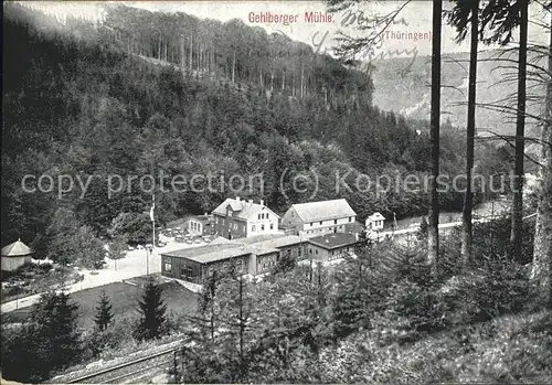 Gehlberg Hotel "Gehlberger Muehle" Kat. Gehlberg