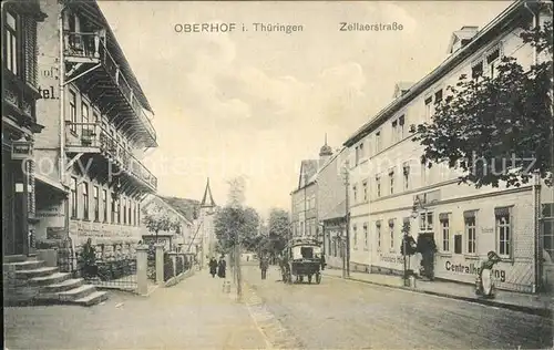 Oberhof Thueringen Zellaerstrasse Kat. Oberhof Thueringen