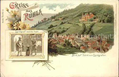 Ruhla Hotel "Zum Landgrafen" Kat. Ruhla