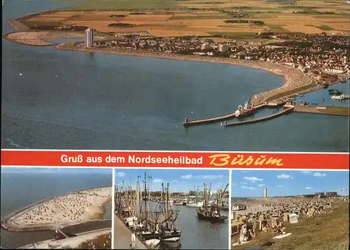 Buesum Nordsee Luftbild Kat. Buesum
