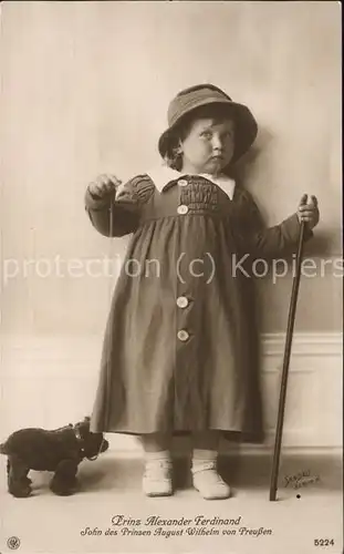 Adel Preussen Prinz Alexander Ferdinand  Kat. Koenigshaeuser