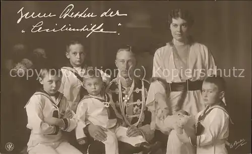Adel Preussen Kronprinzliche Familie Kat. Koenigshaeuser