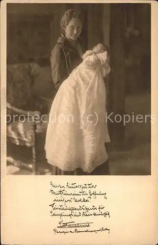 Adel Braunschweig Herzogin Victoria Luise Kat. Koenigshaeuser