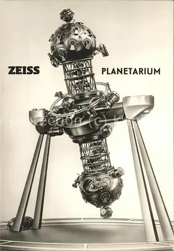 Planetarium Zeiss Jena  Kat. Gebaeude