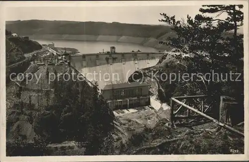 Staudamm Pumpspeicherkraftwerk Saaletalsperre Krafthaus Kat. Gebaeude