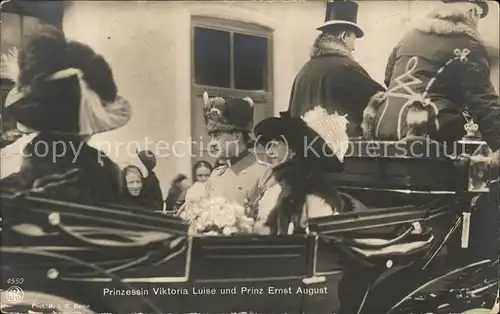 Adel Braunschweig Prinz Ernst August Prinzessin Viktoria Luise Kat. Koenigshaeuser