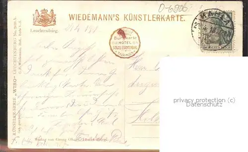 Verlag WIRO Wiedemann Nr. 2430 A Leuchtenburg Kat. Verlage