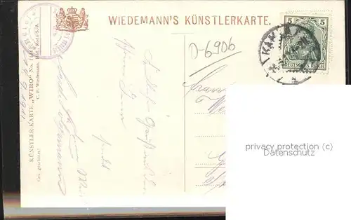 Verlag Wiedemann WIRO Nr. 1444 B Leuchtenburg Kat. Verlage