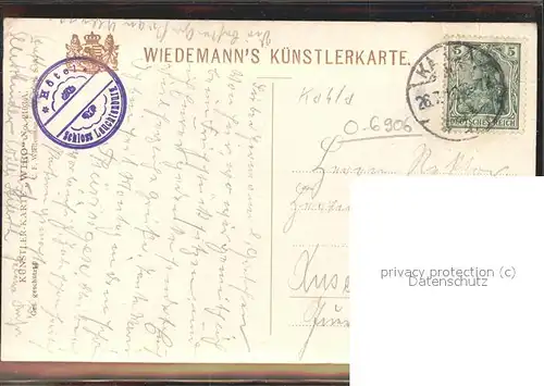 Verlag Wiedemann WIRO Nr. 2103 A Leuchtenburg Kat. Verlage