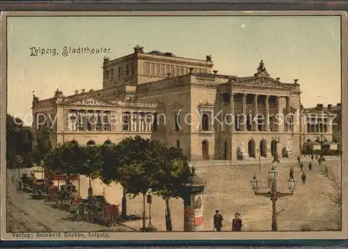 Theatergebaeude Leipzig Stadttheater Kat. Gebaeude