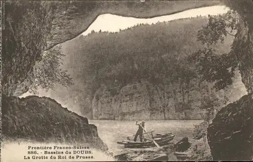 Hoehlen Caves Grottes Roi de Prusse Bassins du Doubs Kat. Berge