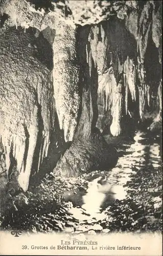 Hoehlen Caves Grottes Betharram Pyrenees  Kat. Berge