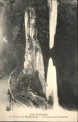 Hoehlen Caves Grottes Betharram Pyrenees  Kat. Berge