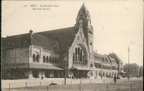 Bahnhof Metz Nouvelle Gare Kat. Eisenbahn