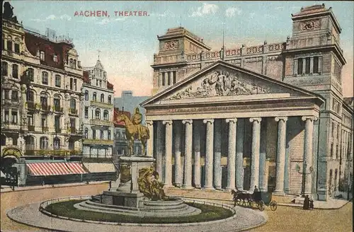 Theatergebaeude Aachen  Kat. Gebaeude