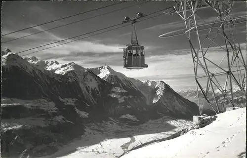 Seilbahn Gampel-Jeizinen Emshorn Schwarzhorn  / Bahnen /