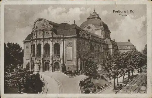 Theatergebaeude Freiburg i. Br.  Kat. Gebaeude