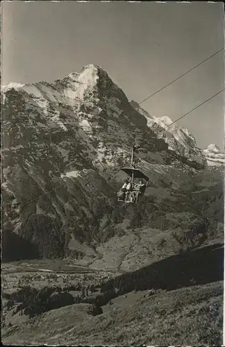 Sessellift Grindelwald First  Kat. Bahnen