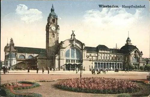 Bahnhof Wiesbaden  Kat. Eisenbahn