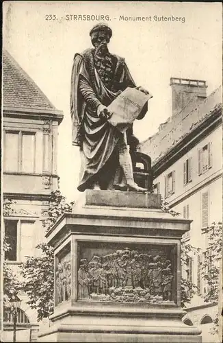 Gutenberg Johannes Buchdruck Strasbourg  / Druckereigewerbe /